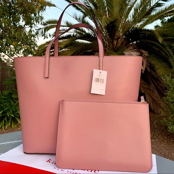 Kate Spade All The Buzz Butterfly Tote /Clutch Set - Picture 6 of 8